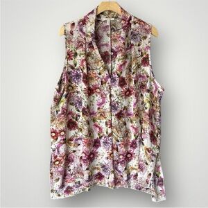 🌺 Spense Sleeveless Top Blouse Shirt
